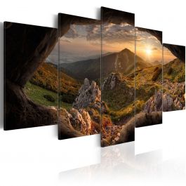 Canvas Print - Sunset in the Valley