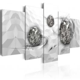 Canvas Print -  Immersed Silver