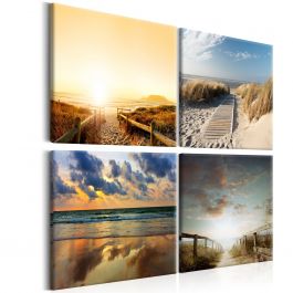 Canvas Print - On The Beach of Dreams