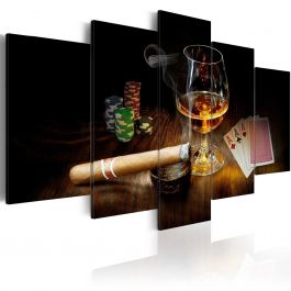 Canvas Print - It's a Man's World 