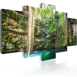 Canvas Print - Waterfall of Trees