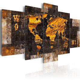 Canvas Print - Golden Paths