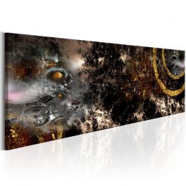 Canvas Print - Golden Galaxy