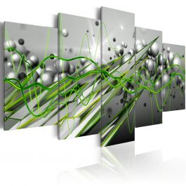 Canvas Print - Green Rhythm