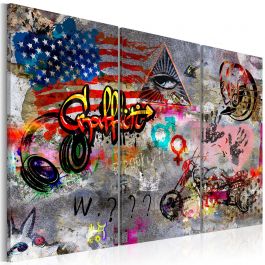 Canvas Print - American Graffiti
