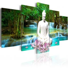 Canvas Print - Zen Waterfall