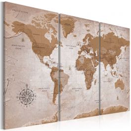 Canvas Print - Vintage Map: Oriental Travels 