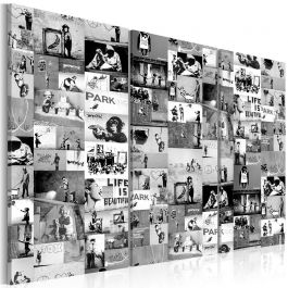 Canvas Print - Banksy: Graffiti Collage III