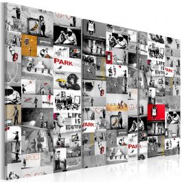 Canvas Print - Street Art: Banksy III