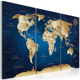 Canvas Print - The Dark Blue Depths 