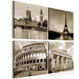 Canvas Print - European Capitals