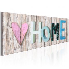 Canvas Print - Colourful Cottage