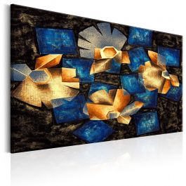 Canvas Print - Geometrical Flowers