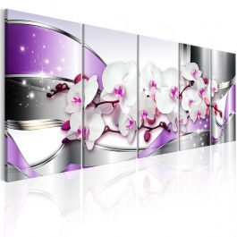 Canvas Print - Purple Ribbons