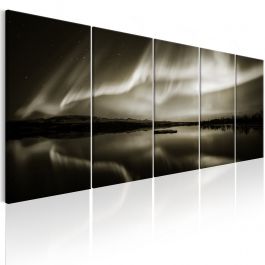 Canvas Print - Lake in Sepia I