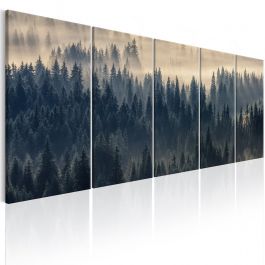 Canvas Print - Fir in the Fog
