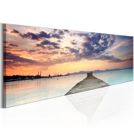 Canvas Print - Pier on the Caribbean