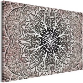 Canvas Print - Oriental Flowers (1 Part) Narrow Pink