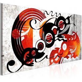 Canvas Print - Music Creations (1 Part) Narrow