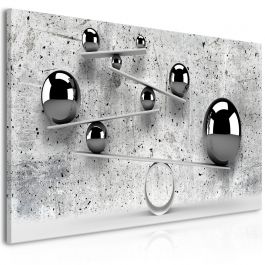 Canvas Print - Balls and Concrete (1 Part) Wide 100x45