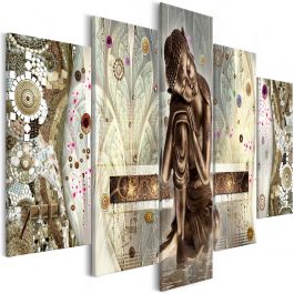 Canvas Print - Buddha's Dream (5 Parts) Wide
