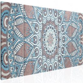 Canvas Print - Oriental Circle (5 Parts) Narrow