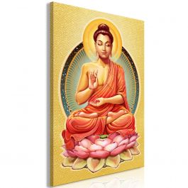 Canvas Print - Peace of Buddha (1 Part) Vertical
