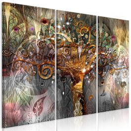 Canvas Print - Golden Tree (3 Parts)