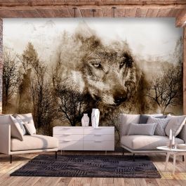 Wallpaper - Mountain Predator (Brown)