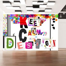 Φωτοταπετσαρία - Keep Calm and Design