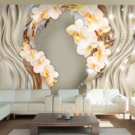 Φωτοταπετσαρία - Wreath of orchids