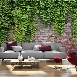 Wallpaper - Brick and ivy 
