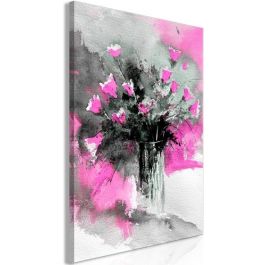 Πίνακας - Bouquet of Colours (1 Part) Vertical Pink