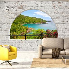 Self-adhesive photo wallpaper - Emerald Island