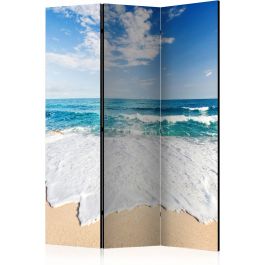 Διαχωριστικό με 3 τμήματα - Photo wallpaper – By the sea [Room Dividers]