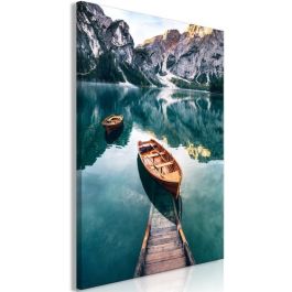 Table - Boats In Dolomites (1 Part) Vertical