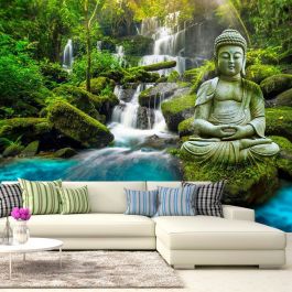 Self-adhesive photo wallpaper - Cascades of Calm