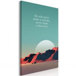 Table - He Who Never Made a Mistake, Never Made a Discovery (1 Part) Vertical