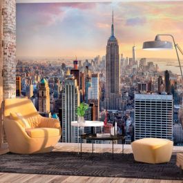 Self-adhesive photo wallpaper - Sunny Metropolis