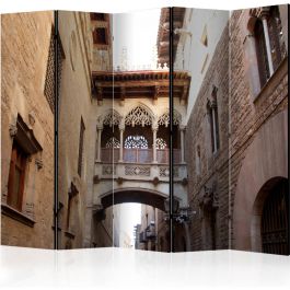 Partition with 5 sections - Barcelona Palau generalitat in gothic Barrio II [Room Dividers]