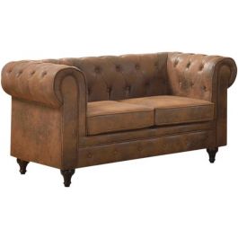 Sofa Chesterfield Camel two-seater