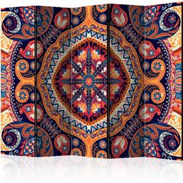 Partition with 5 sections - Exotic mosaic II [Room Dividers]