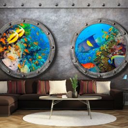 Self-adhesive photo wallpaper - Window to the underwater world