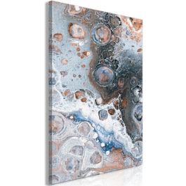 Table - Blue Sienna Marble (1 Part) Vertical