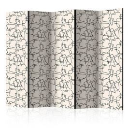 5-section divider - Rounded Geometry II [Room Dividers]