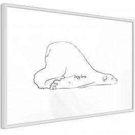 Αφίσα - Resting Polar Bear