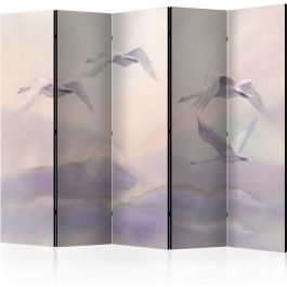 Διαχωριστικό με 5 τμήματα - Flying Swans II [Room Dividers]