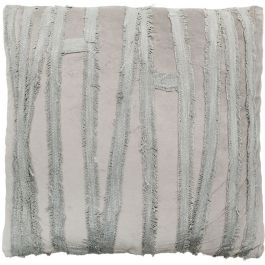 Decorative pillow Silver Stripes