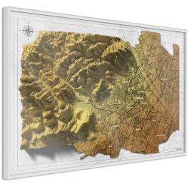 Αφίσα - Raised Relief Map: Vienna