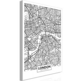 Πίνακας - Map of London (1 Part) Vertical